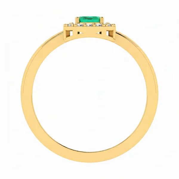 Vivid Pave Diamond Ring - View 3
