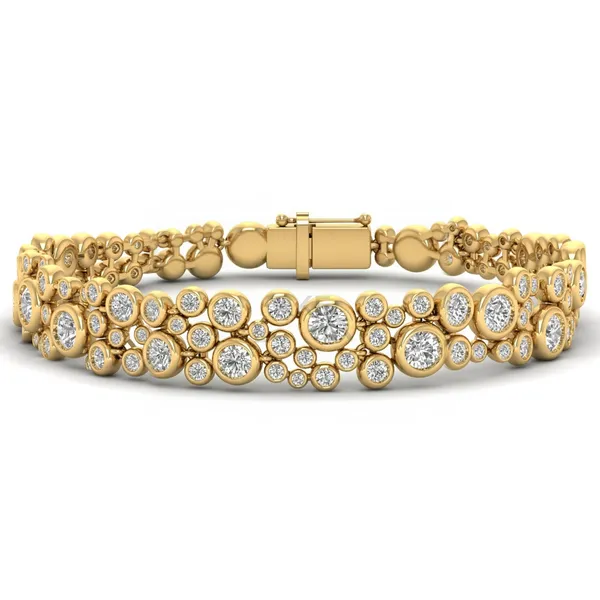 Delicate Flex Diamond Bracelet - Laboratory-Grown Diamond Ladies Bracelet