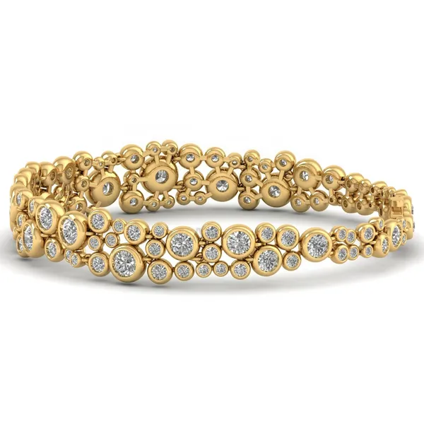 Delicate Flex Diamond Bracelet - View 2