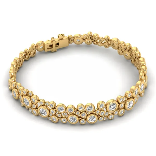 Delicate Flex Diamond Bracelet - View 4