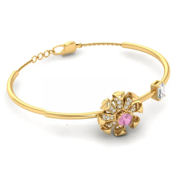 Elegant Heritage Diamond Bracelet - View 4