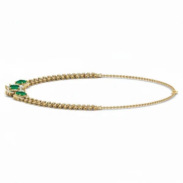 Sparkling Aurora Diamond Necklace - View 2