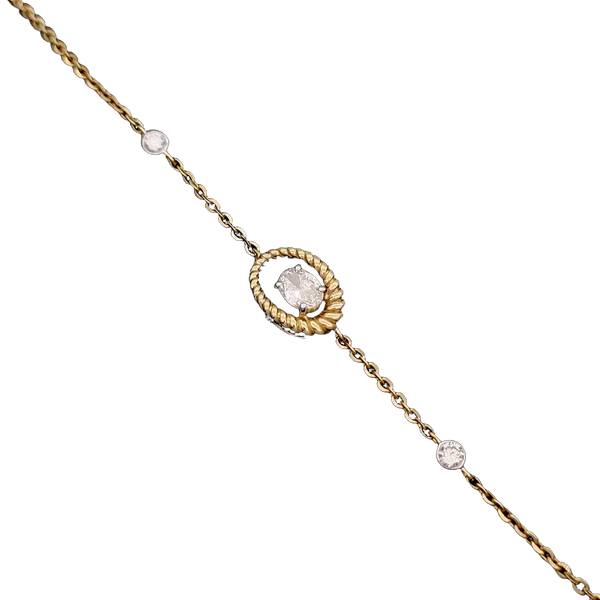 Radiant Meadow Diamond Ladies Bracelet - Laboratory-Grown Diamond Ladies Bracelet