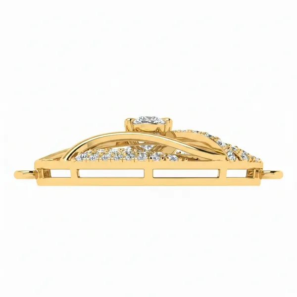 Magnificent Evil Eye Diamond Pendant - View 4
