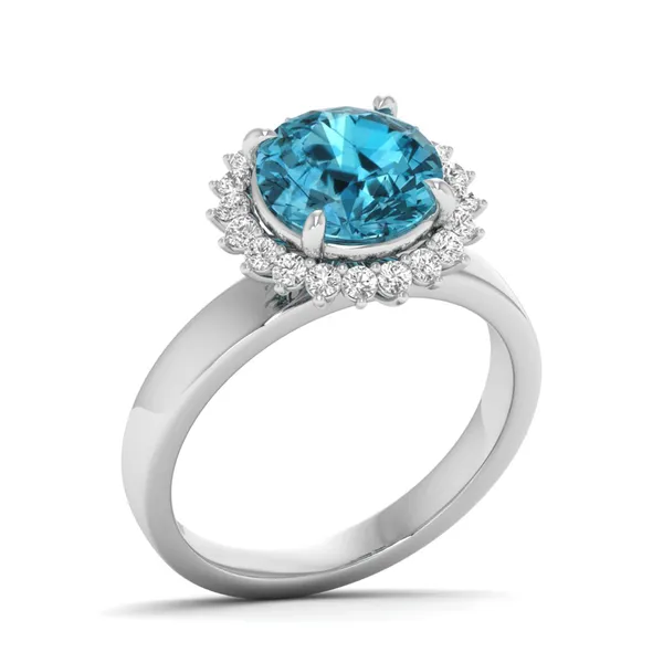 Shimmering Aurora Diamond Ring - Laboratory-Grown Diamond Ladies Ring