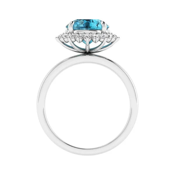 Shimmering Aurora Diamond Ring - View 3