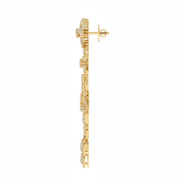 The Fantasia Plume Statement Chandelier - View 3