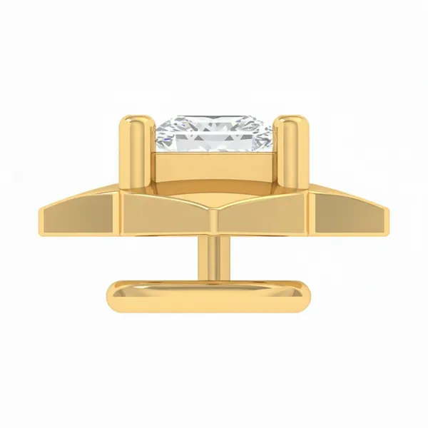 Sophisticated Starlight Diamond Nosepin - View 3