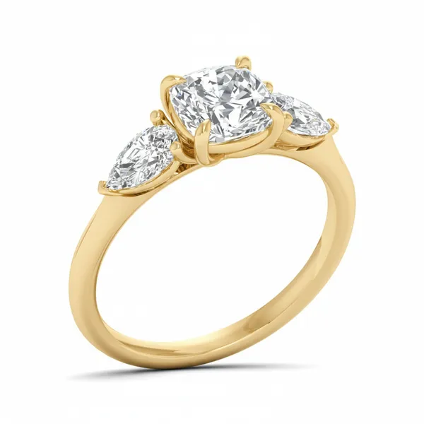 Stunning Infinity Diamond Ring - Laboratory-Grown Diamond Ladies Ring