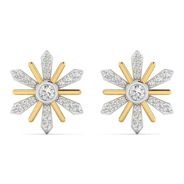 Kassandra Eclipse Dangle Earrings - Laboratory-Grown Diamond Earrings