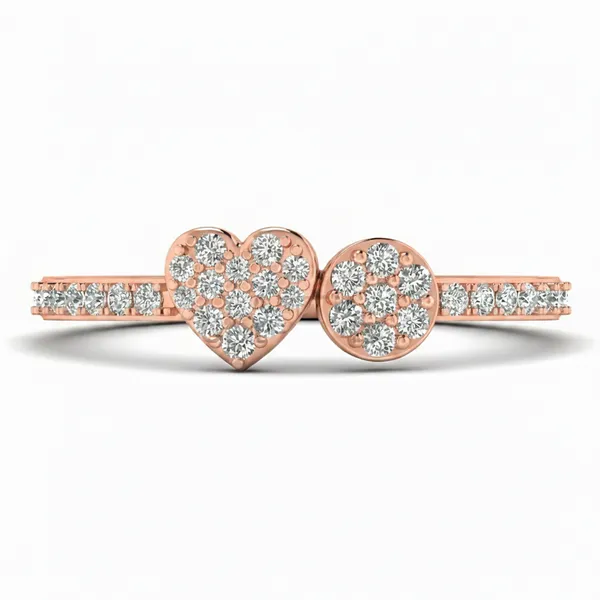 Charming Vintage Diamond Ring - View 2