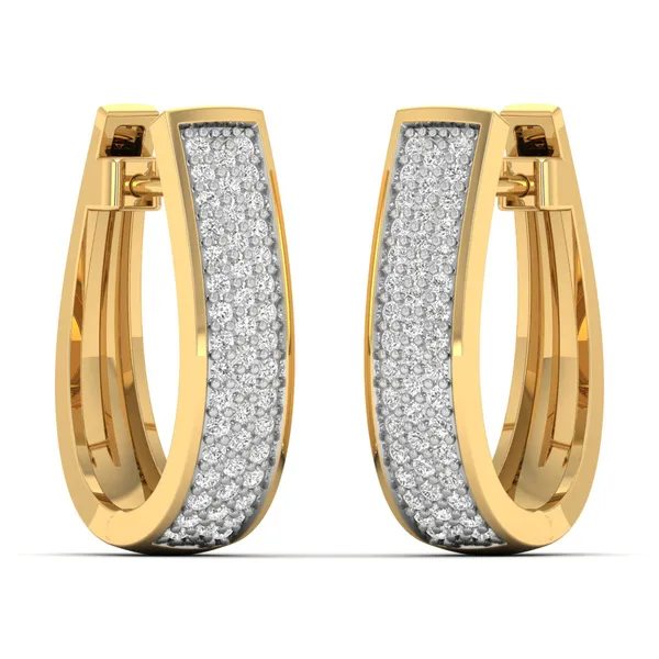 Veranda Crescent Chandelier Earrings - View 2