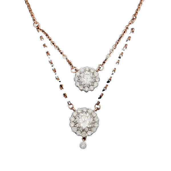 Graceful Crest Diamond Mangalsutra - Laboratory-Grown Diamond Mangalsutra