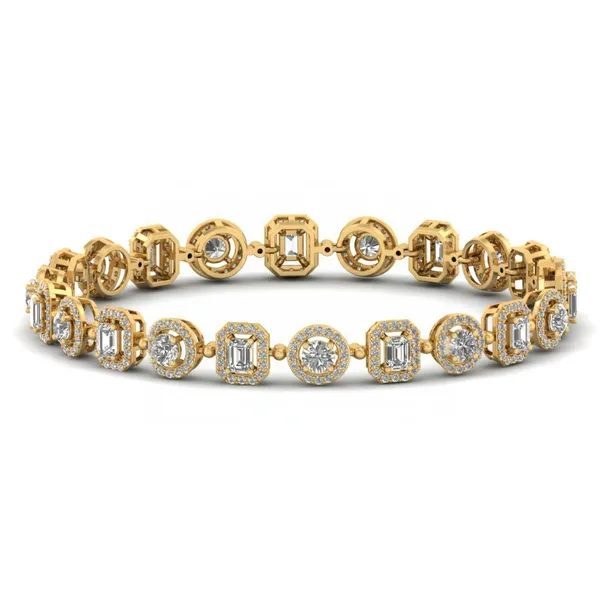 Dazzling Art Deco Diamond Bracelet - View 2