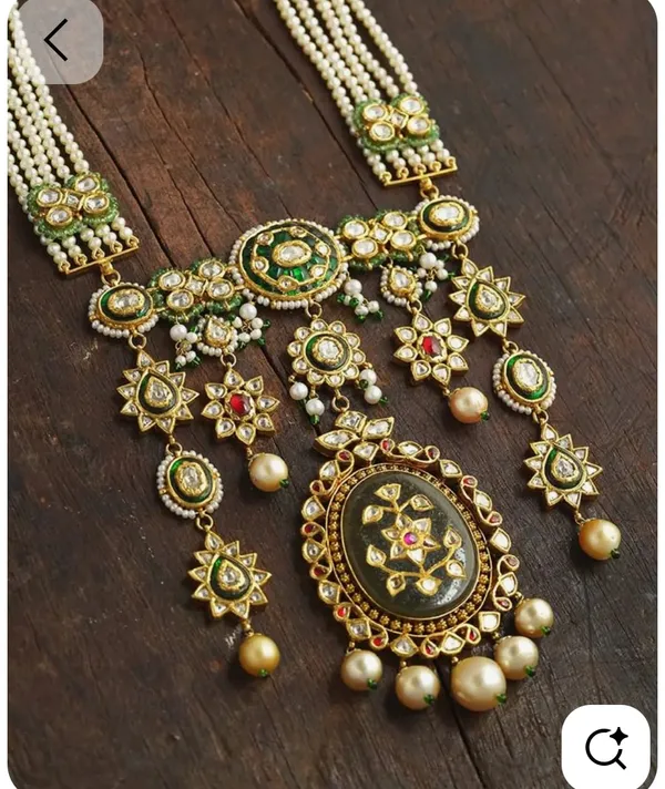 Regal Blossom Diamond Necklace MONL1001