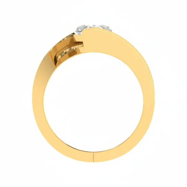 Classic Moonbeam Diamond Ring - View 3