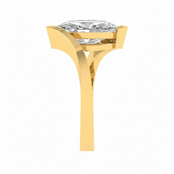 Classic Moonbeam Diamond Ring - View 4