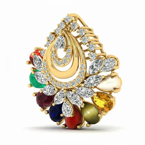 Splendid Radiance Diamond Pendant - View 2