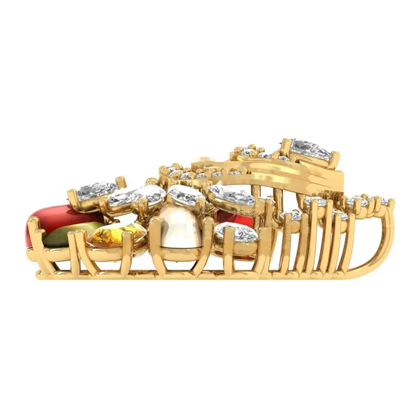 Splendid Radiance Diamond Pendant - View 3