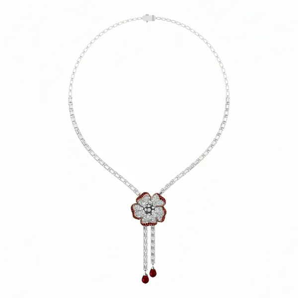 Opulent Luxe Diamond Necklace - Laboratory-Grown Diamond Necklace