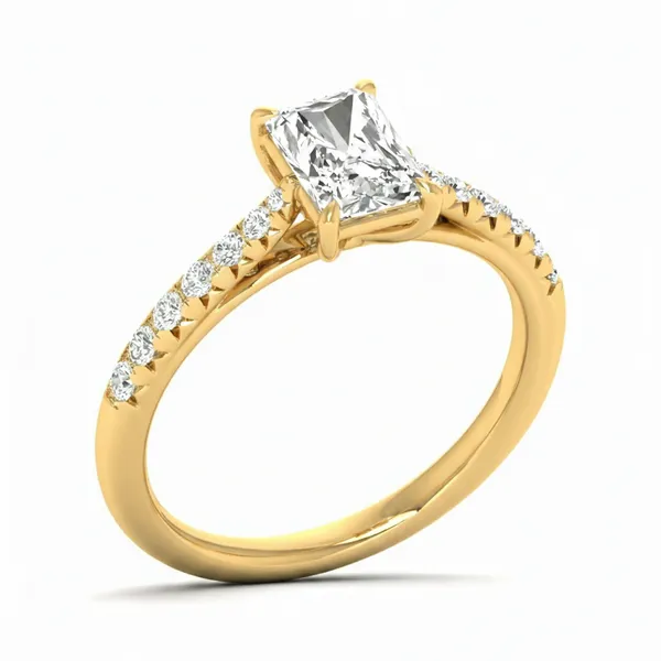 Celestial Cascade Diamond Ring - Laboratory-Grown Diamond Ladies Ring