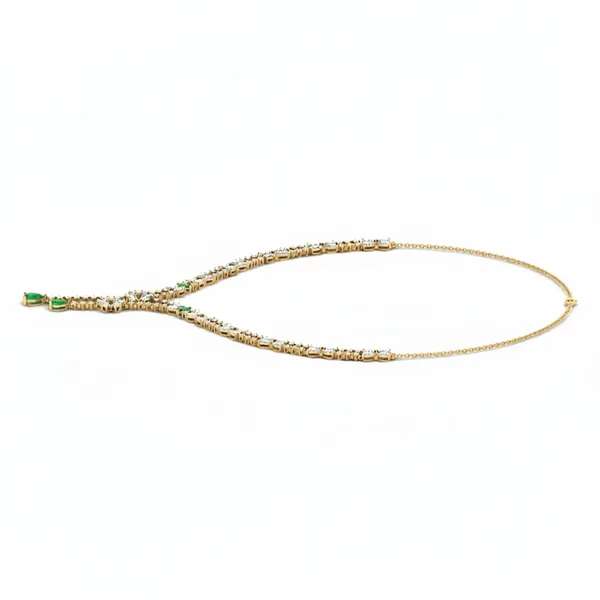 Artisan Pave Diamond Necklace - View 2