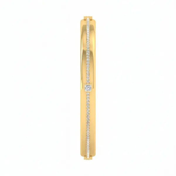 Luxurious Regal Diamond Bangle - View 4