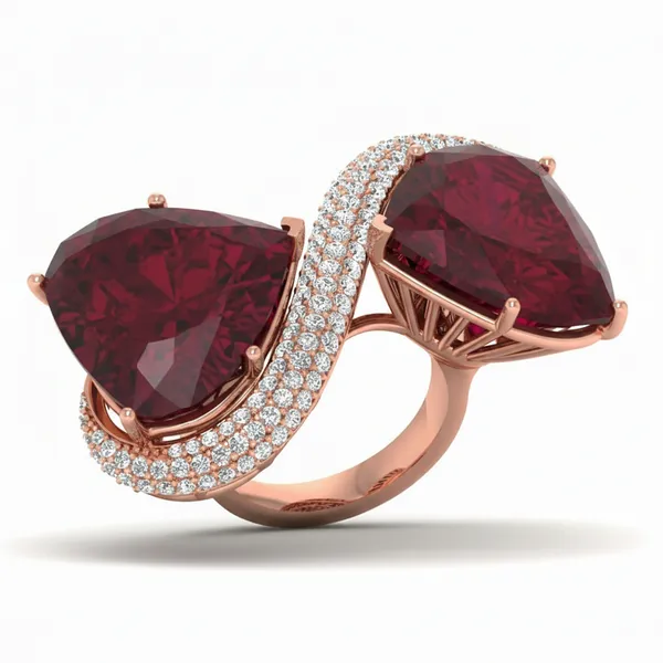 Dazzling Three-Stone Diamond Ring - Laboratory-Grown Diamond Ladies Ring