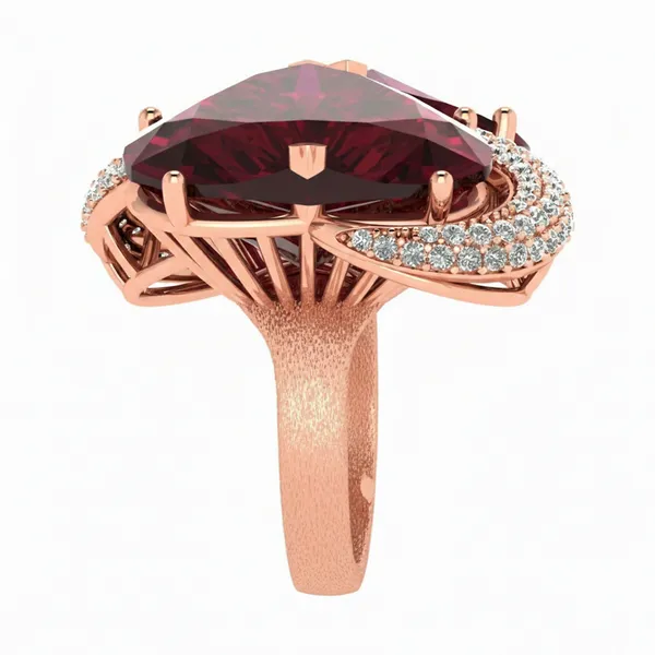 Dazzling Three-Stone Diamond Ring - View 4