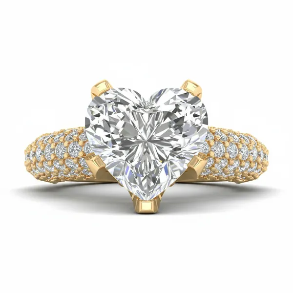 Delicate Cluster Diamond Ring - View 2