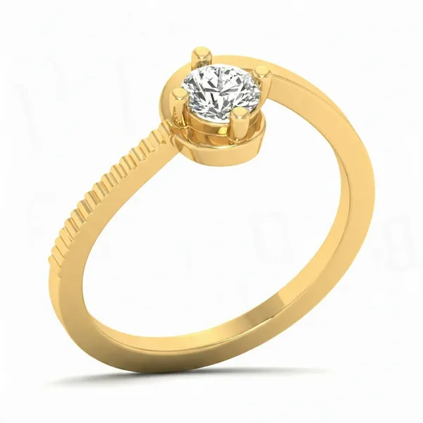 Luminous Band Diamond Ring - Laboratory-Grown Diamond Ladies Ring