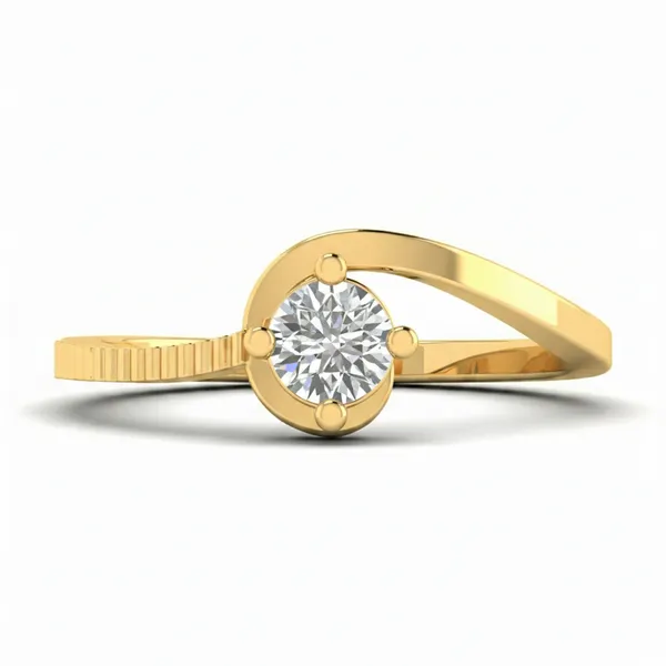 Luminous Band Diamond Ring - View 2