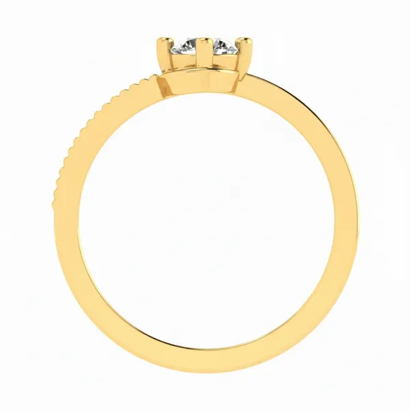 Luminous Band Diamond Ring - View 3