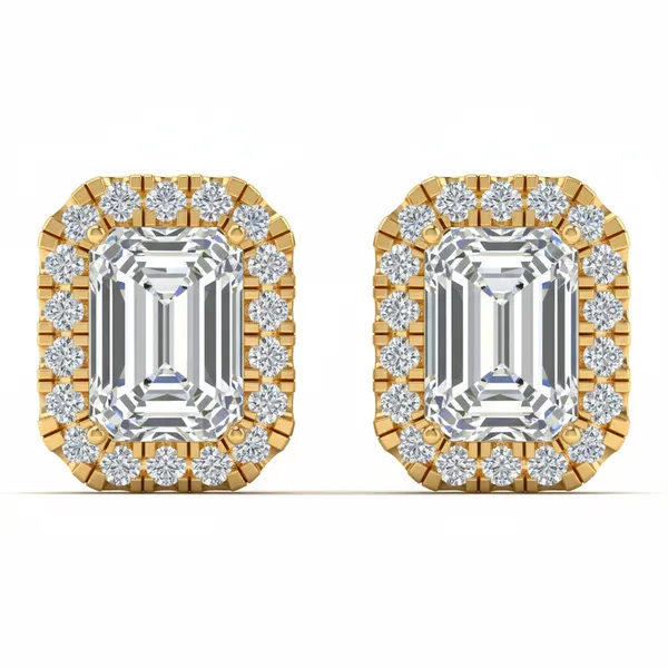 The Fontaine Crest Swing Earrings - Laboratory-Grown Diamond Earrings
