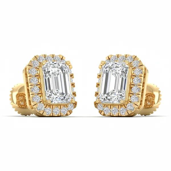 The Fontaine Crest Swing Earrings - View 2