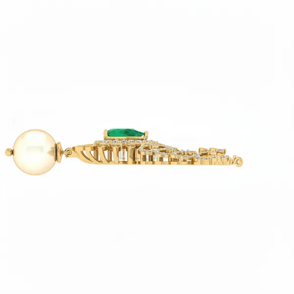 Sleek Starlight Diamond Mangalsutra - View 3