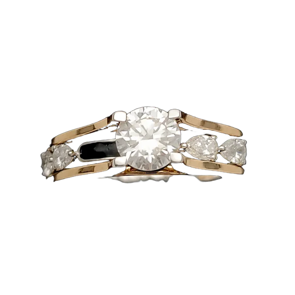 Delicate Cascade Diamond Ladies Ring MNRL1196