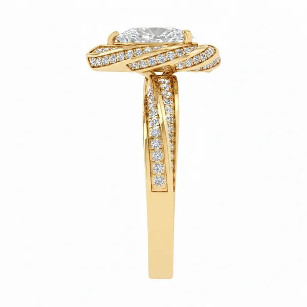 Noble Trellis Diamond Ring - View 4