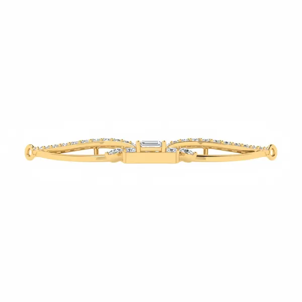 Chic Delicate Diamond Mangalsutra - View 4
