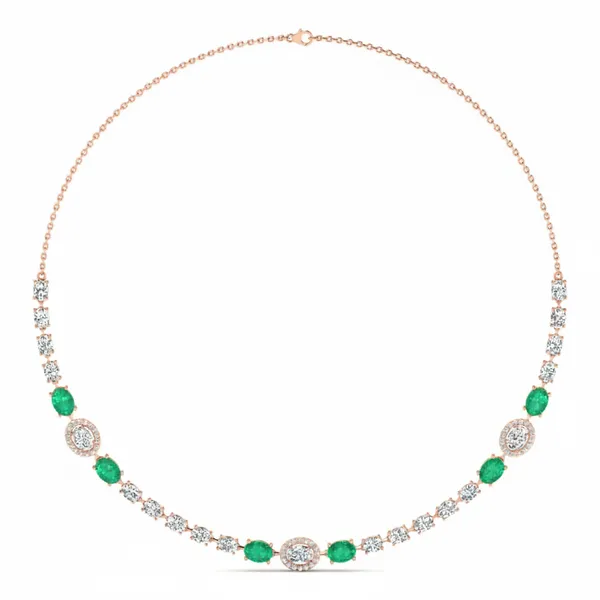 Polished Nebula Diamond Necklace - Laboratory-Grown Diamond Necklace