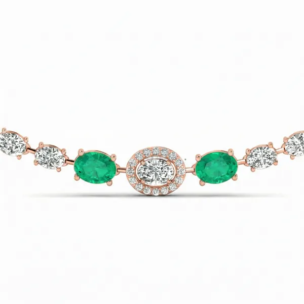 Polished Nebula Diamond Necklace - View 4