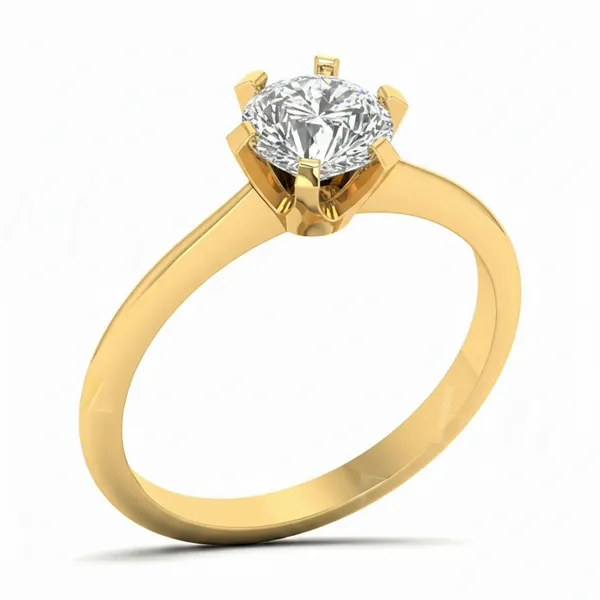 Striking Channel Diamond Ring - Laboratory-Grown Diamond Ladies Ring