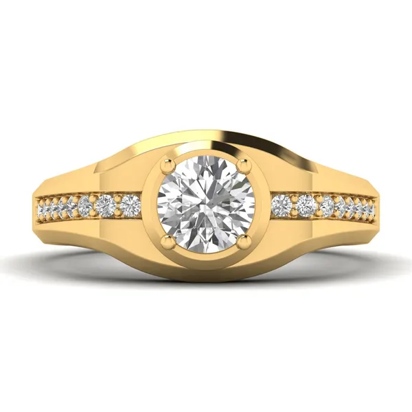 Stunning Tiara Diamond Ring - View 2