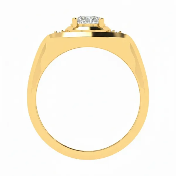 Stunning Tiara Diamond Ring - View 3