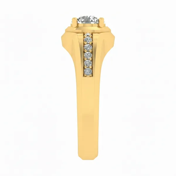 Stunning Tiara Diamond Ring - View 4