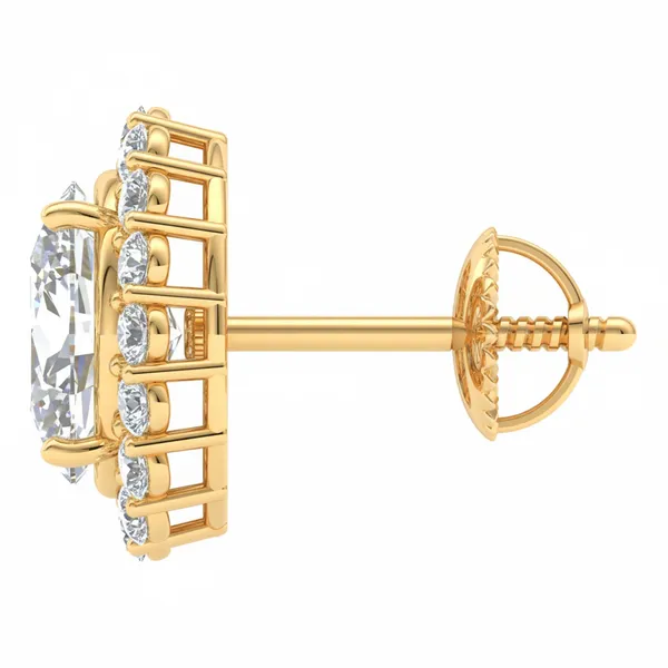 The Arista Medallion Drop Earrings - View 3