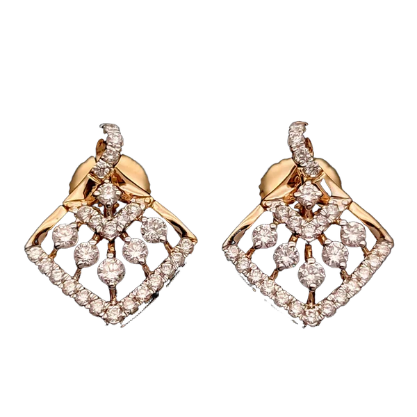 Regal Crest Diamond Earrings MNER1454