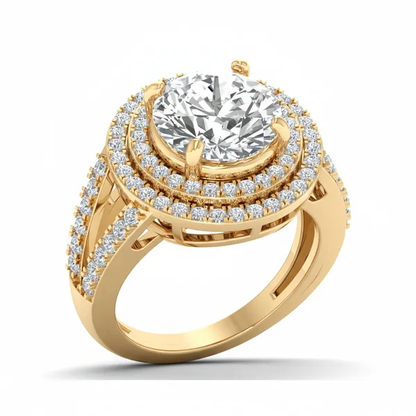 Ethereal Aurora Diamond Ring - Laboratory-Grown Diamond Ladies Ring