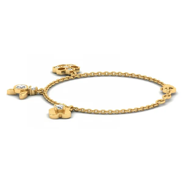 Celestial Modern Diamond Bracelet - View 2