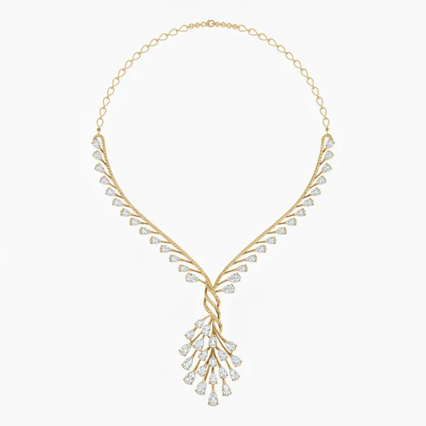 Noble Nebula Diamond Necklace - Laboratory-Grown Diamond Necklace